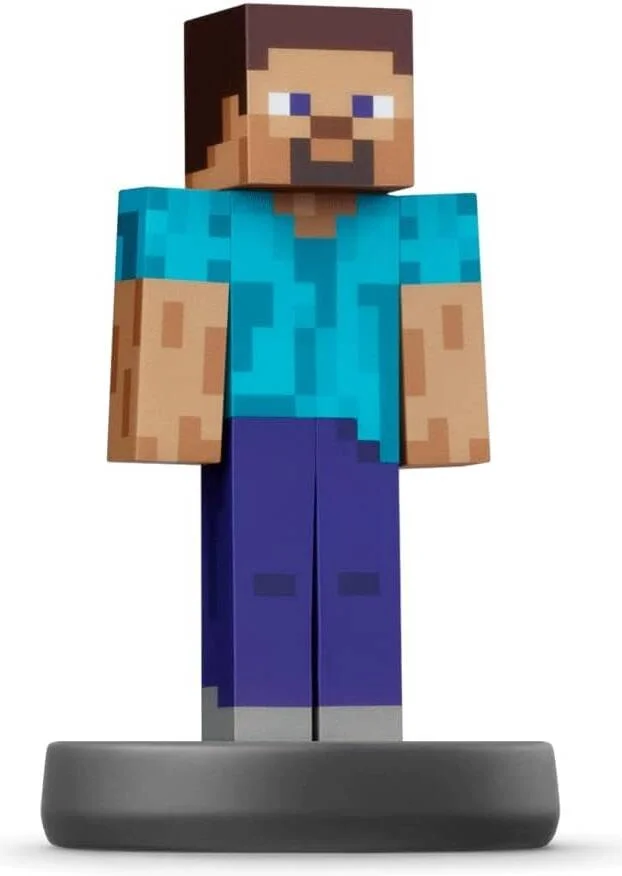 فیگور های استیو و الکس Minecraft (مجموعه Super Smash Bros.) نینتندو Amiibo برای سوییچ (دو عددی)