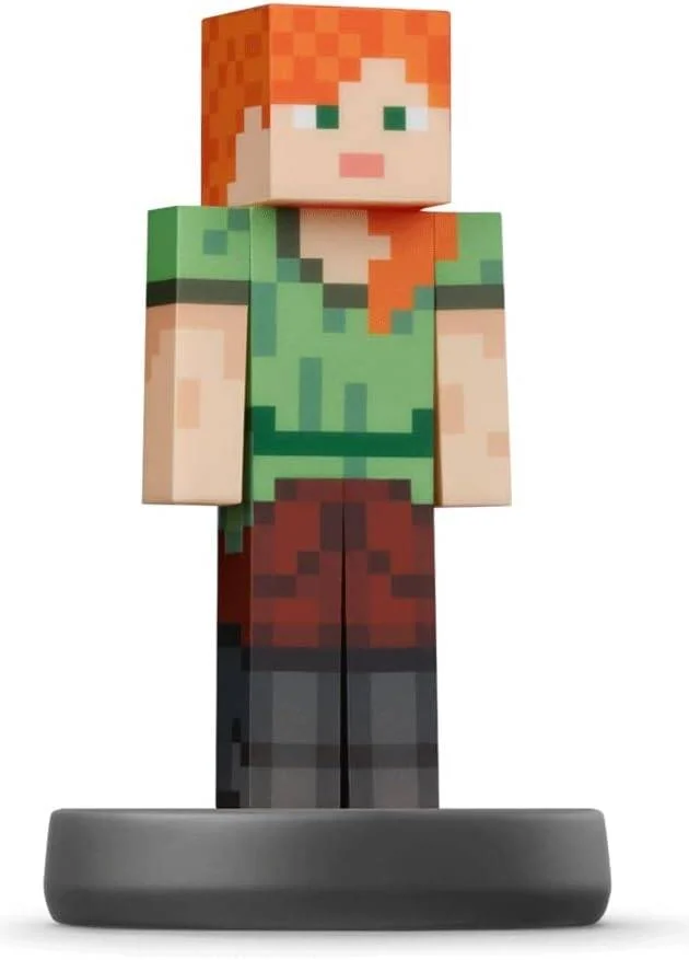 فیگور های استیو و الکس Minecraft (مجموعه Super Smash Bros.) نینتندو Amiibo برای سوییچ (دو عددی)