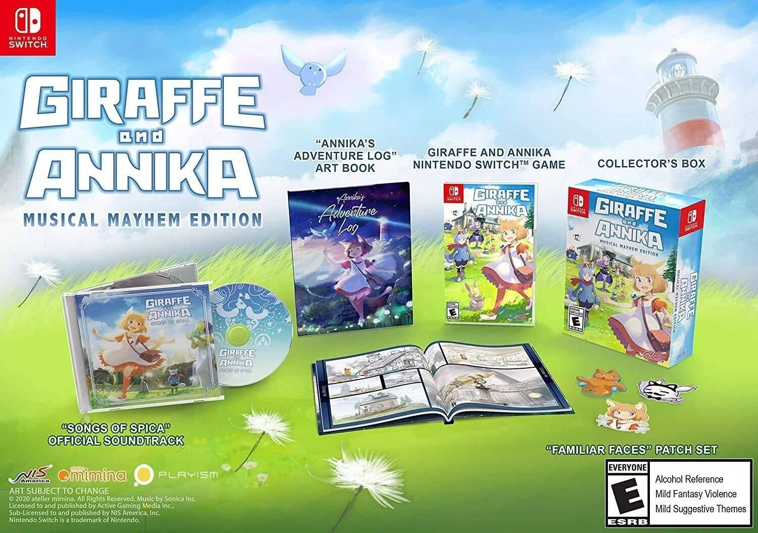 NIS America نسخه آشوب موزیکال زرافه و آنیکا - نینتندو سوییچ NIS America نسخه آشوب موزیکال زرافه و آنیکا - نینتندو سوییچ