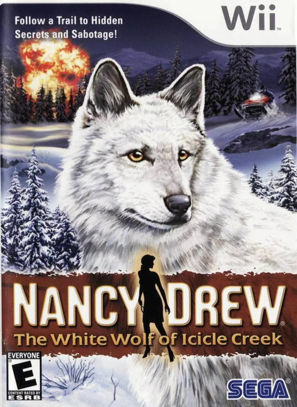 بازی سگا نانسی درو: گرگ سفید نهر یخی (Nintendo Wii)