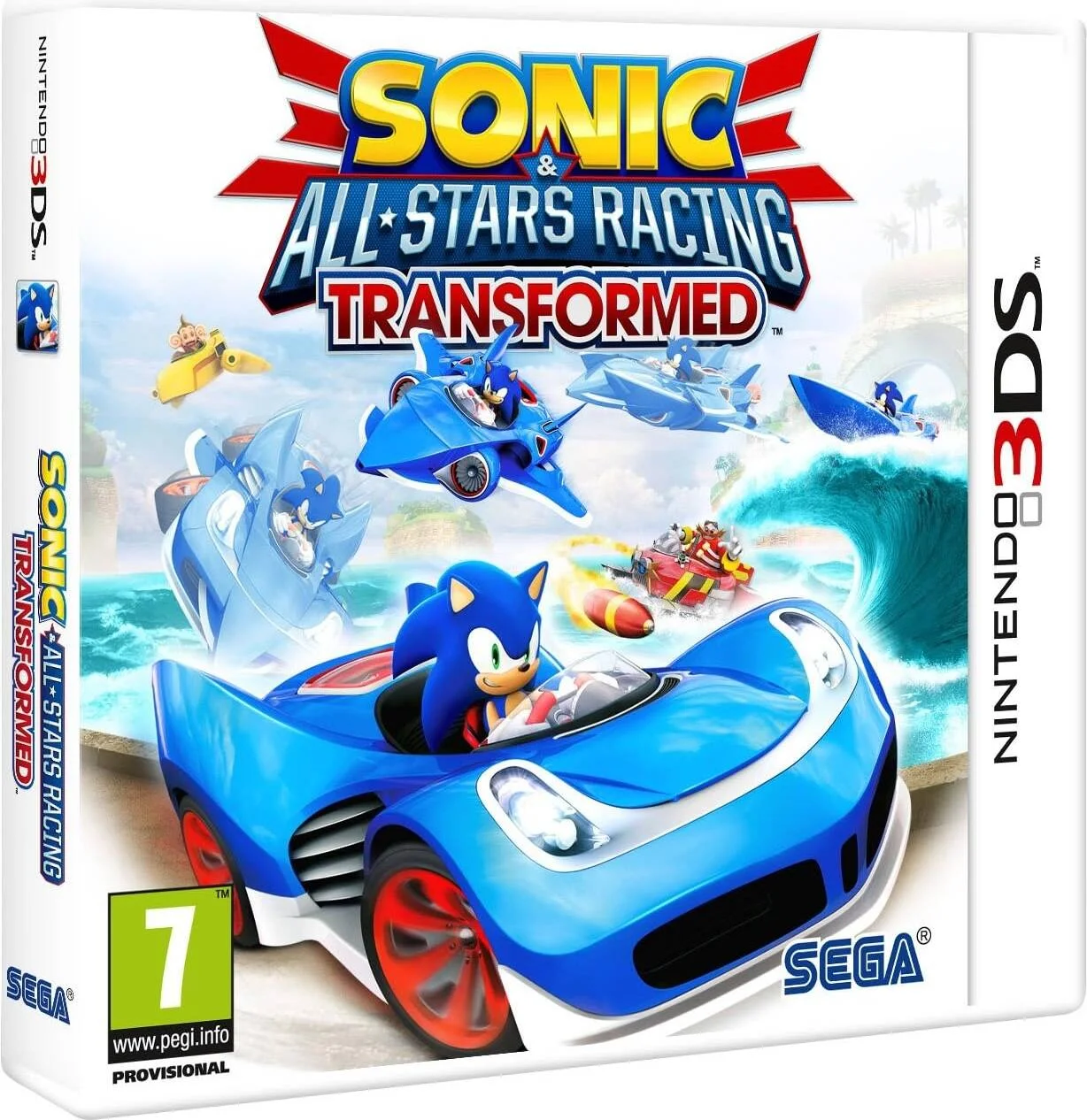 بازی مسابقات اتومبیل‌رانی سونیک آل-استار ترنسفورمد / 3ds