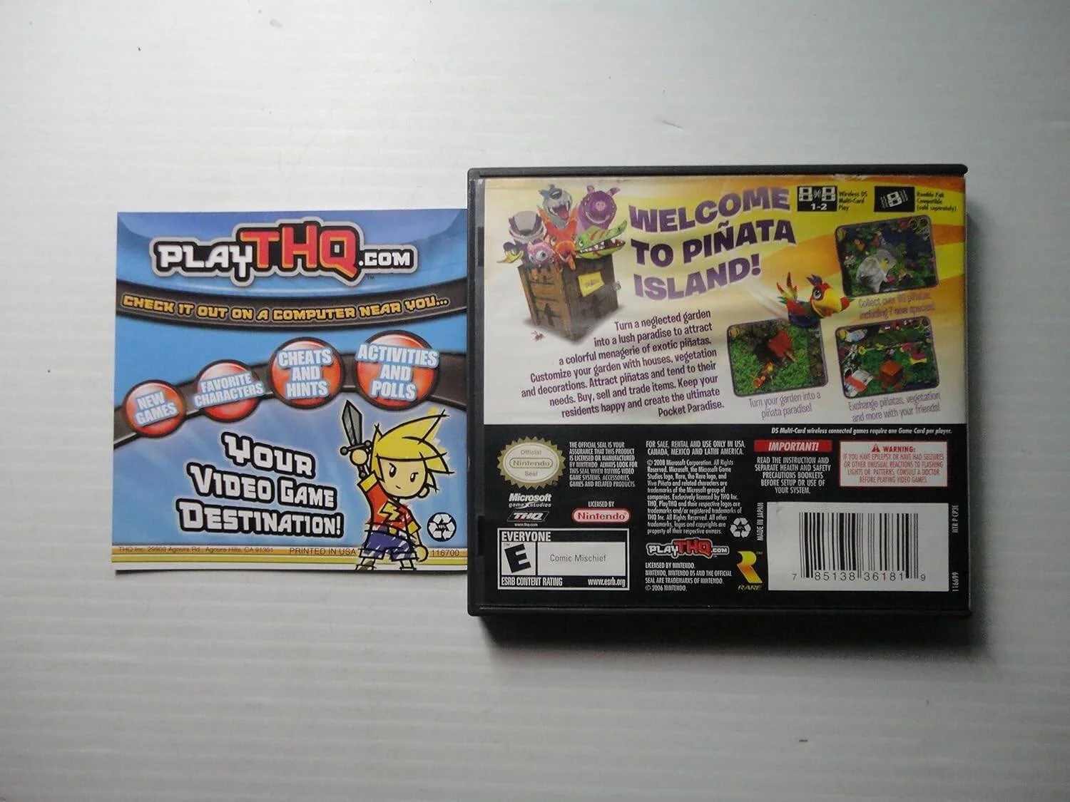 THQ Viva Pinata Pocket Paradise - نینتندو DS