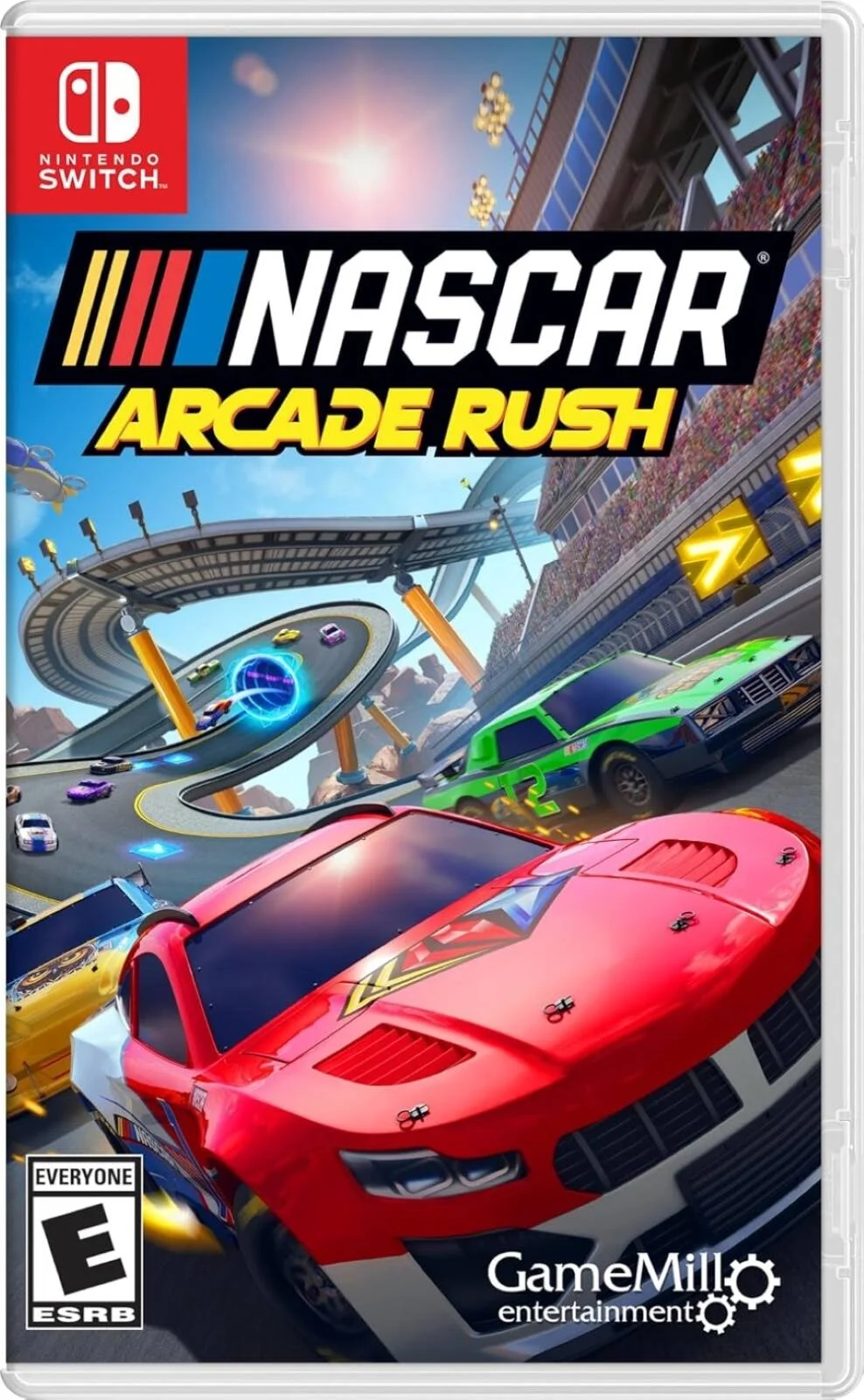 NASCAR Arcade Rush، نینتندو سوییچ، مسابقه ای، حالت های تک نفره متعدد، بیش از 1000 ترکیب سفارشی سازی، نسخه ایالات متحده | 810110660533