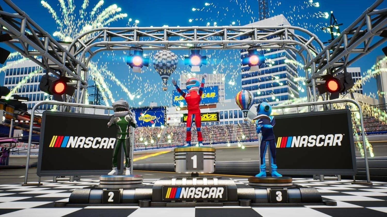 NASCAR Arcade Rush، نینتندو سوییچ، مسابقه ای، حالت های تک نفره متعدد، بیش از 1000 ترکیب سفارشی سازی، نسخه ایالات متحده | 810110660533