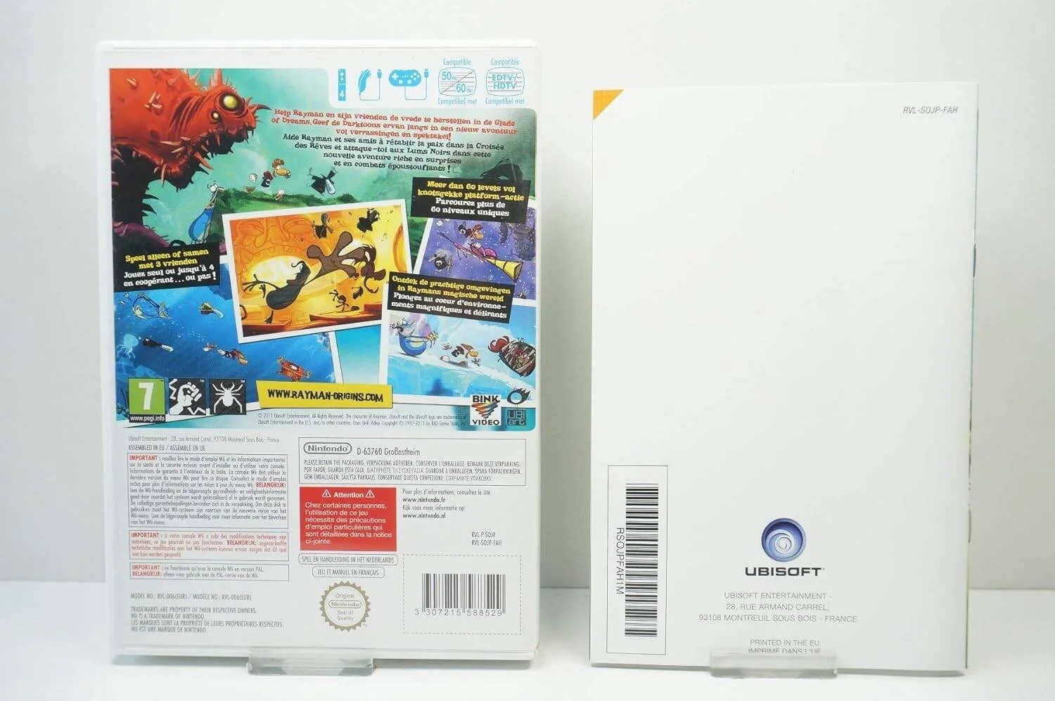 بازی Rayman Origins از Ubisoft (نسخه PAL)