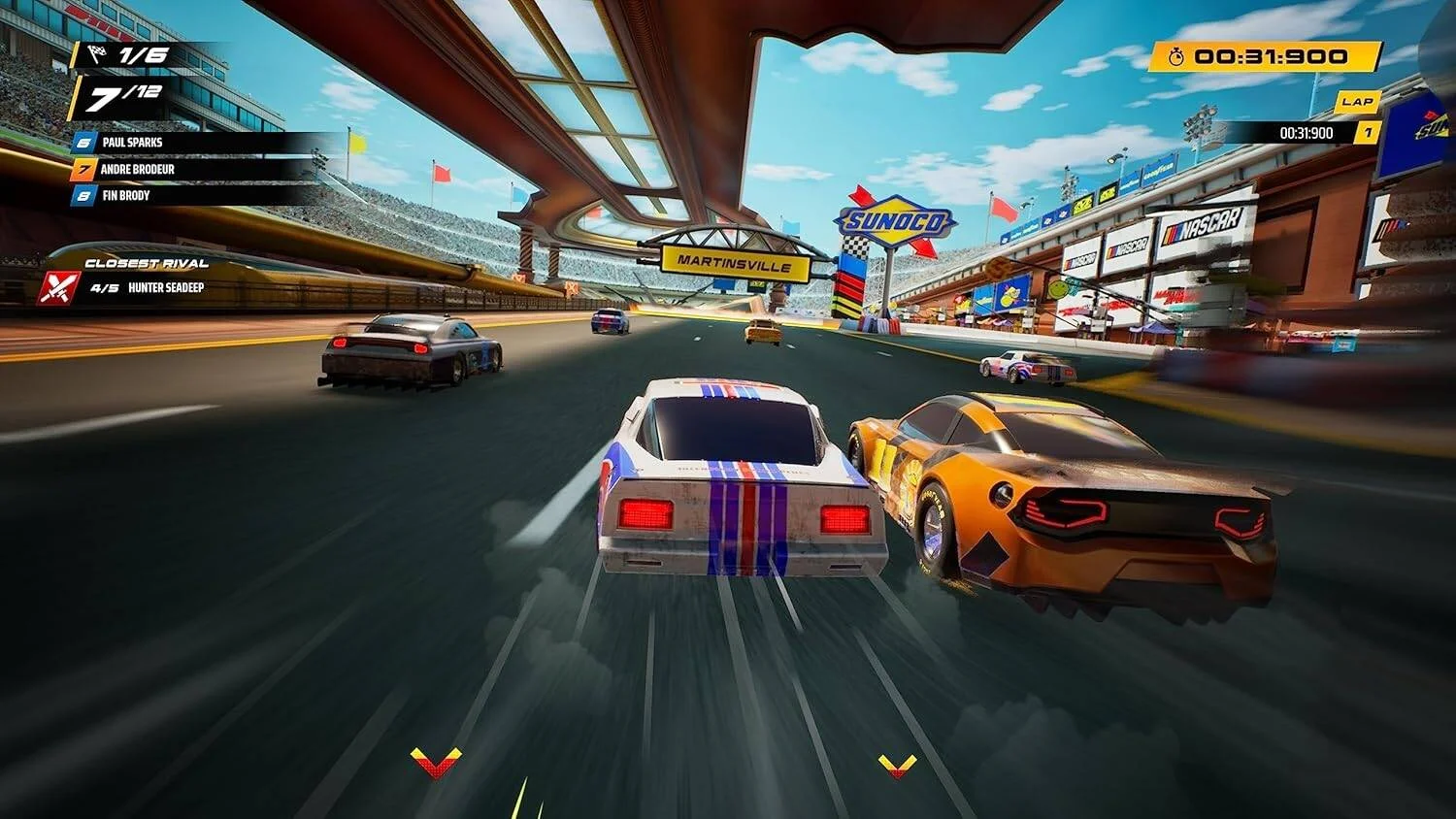 NASCAR Arcade Rush، نینتندو سوییچ، مسابقه ای، حالت های تک نفره متعدد، بیش از 1000 ترکیب سفارشی سازی، نسخه ایالات متحده | 810110660533