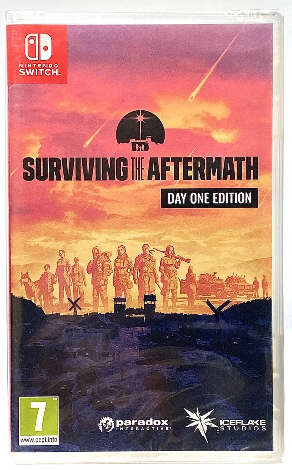 بازی Nintendo SWITCH Surviving The Aftermath - Day One Edition، در آینده‌ای پسا-آخرالزمانی زنده بمانید و پیشرفت کنید | 4020628698607