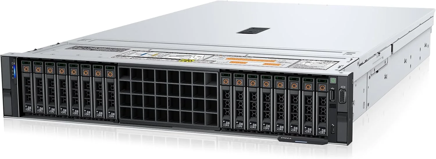 سرور Dell R7625 NVMe بازسازی شده با پردازنده 2.00 گیگاهرتز 256 هسته ای، 4.1 ترابایت رم و 92 ترابایت حافظه (نوسازی شده)
