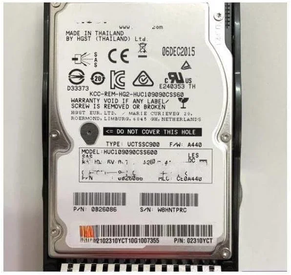 هارد درایو سرور 2.5 اینچی 900 گیگابایتی 10K SAS مدل 02310YCT مناسب برای RH2488 V5RH2288 V2 V3 هارد درایو سرور 2.5 اینچی 900 گیگابایتی 10K SAS مدل 02310YCT مناسب برای RH2488 V5RH2288 V2 V3