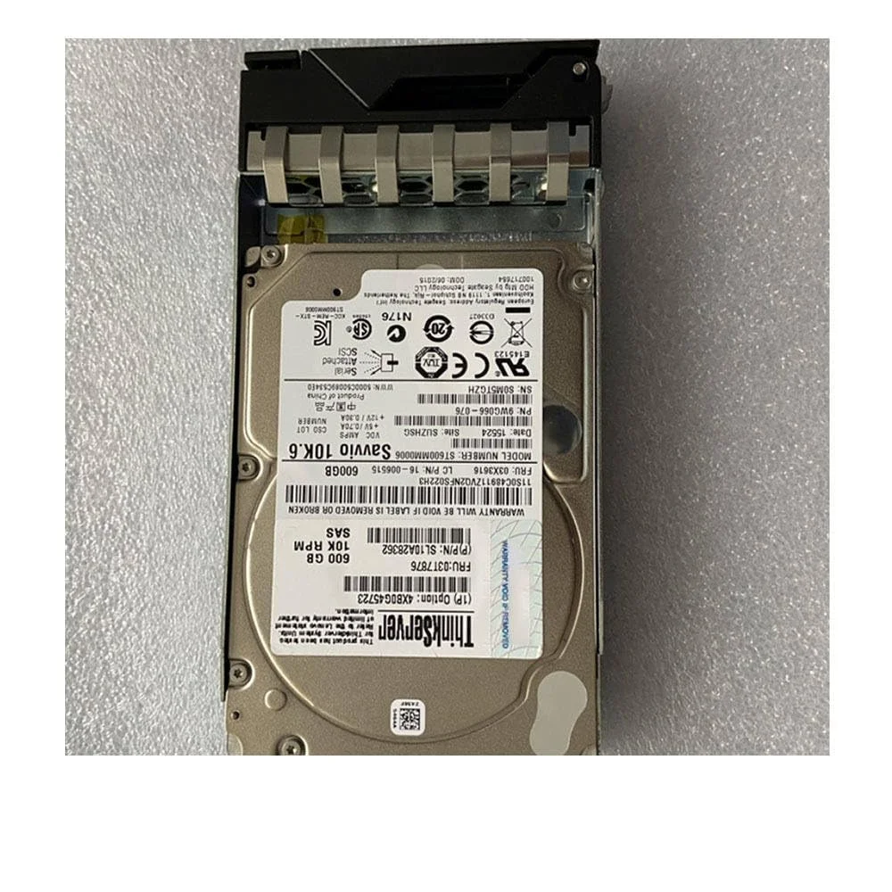 هارد دیسک سرور 600 گیگابایتی برای 03T7876 600G SAS 10K 6GB 2.5 اینچی ST600MM0006 هارد دیسک سرور 600 گیگابایتی برای 03T7876 600G SAS 10K 6GB 2.5 اینچی ST600MM0006