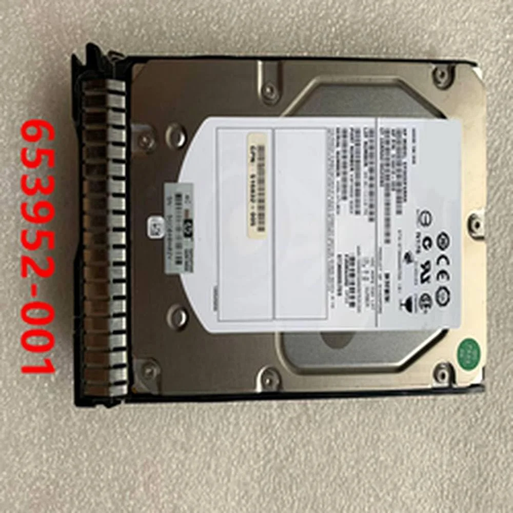 هارد دیسک 600 گیگابایتی 3.5 اینچی SAS با سرعت 6 گیگابیت بر ثانیه، 32 مگابایت، 15K برای هارد دیسک داخلی سرور، مدل 652620-B21 653952-001 هارد دیسک 600 گیگابایتی 3.5 اینچی SAS با سرعت 6 گیگابیت بر ثانیه، 32 مگابایت، 15K برای هارد دیسک داخلی سرور، مدل 652620-B21 653952-001