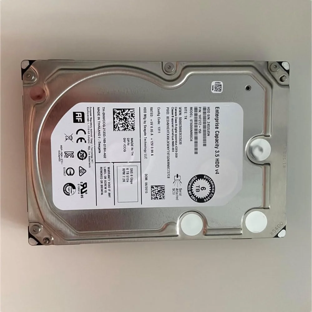 هارد دیسک سرور 6 ترابایتی SAS 3.5 اینچی دل ST6000NM0034 7.2K 0NWCCG NWCCG 6T هارد دیسک سرور 6 ترابایتی SAS 3.5 اینچی دل ST6000NM0034 7.2K 0NWCCG NWCCG 6T