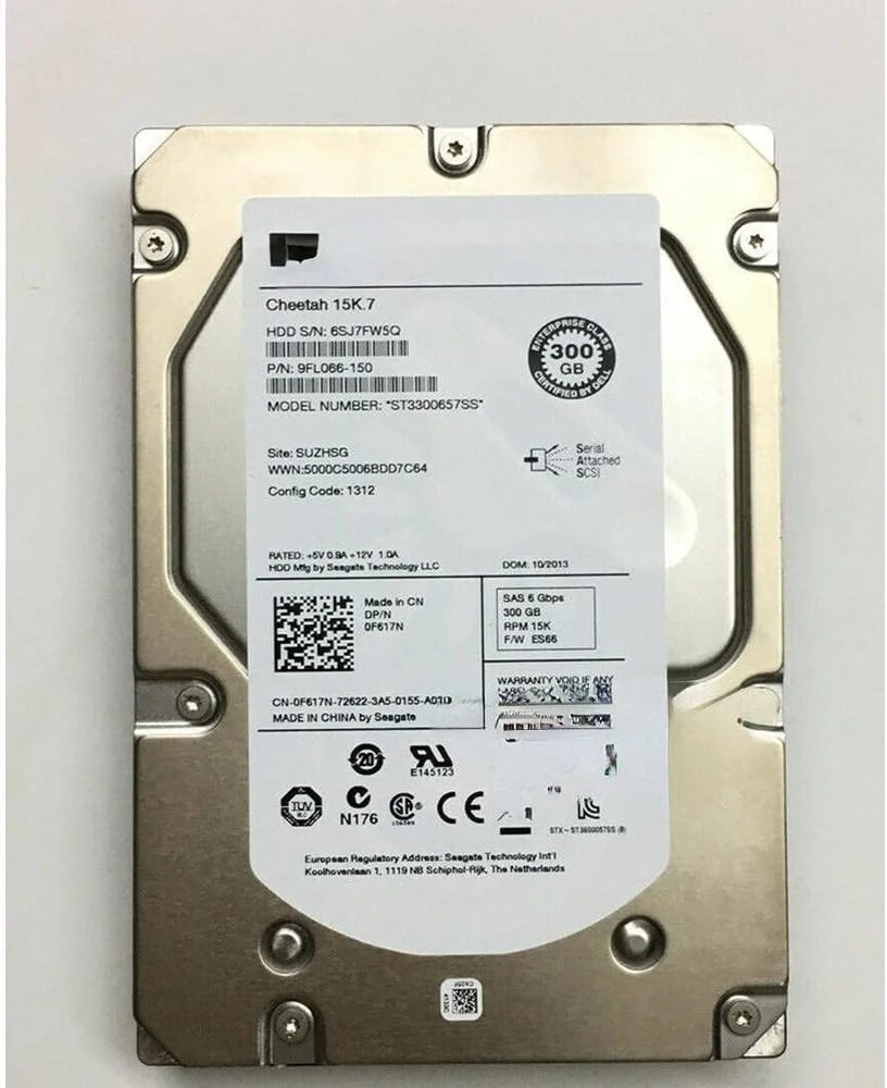 هارد دیسک سرور 300G 15K 3.5 SAS ST3300657SS برای R730 R720 R710 هارد دیسک سرور 300G 15K 3.5 SAS ST3300657SS برای R730 R720 R710