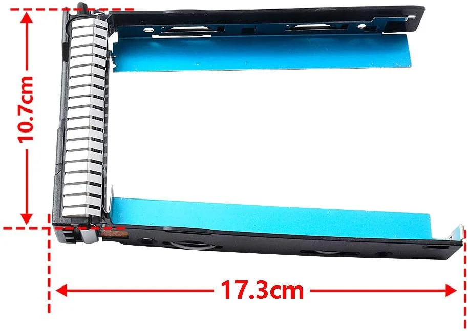 سینی هارد دیسک 3.5 اینچی LFF SAS SATA سازگار برای جایگزینی HP 651314-001 651320-001 Gen8 Gen9 3.5 LFF Drive Tray DL380P DL360P DL160 DL560 DL385 G8 Series