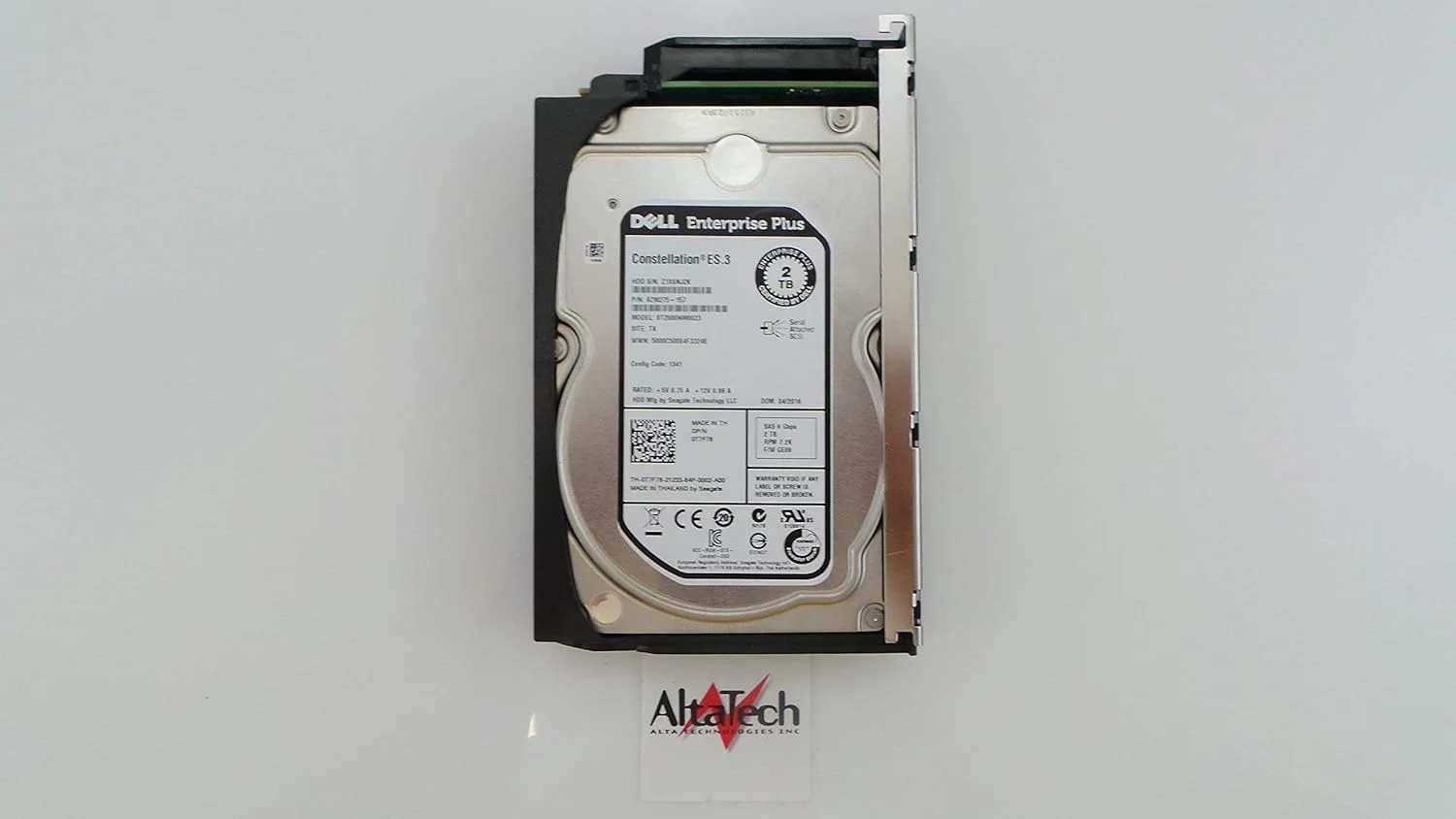 هارد درایو 2 ترابایتی Dell EQUALLOGIC مدل T7F78 NL SAS 3.5 (بازسازی شده) هارد درایو 2 ترابایتی Dell EQUALLOGIC مدل T7F78 NL SAS 3.5 (بازسازی شده)