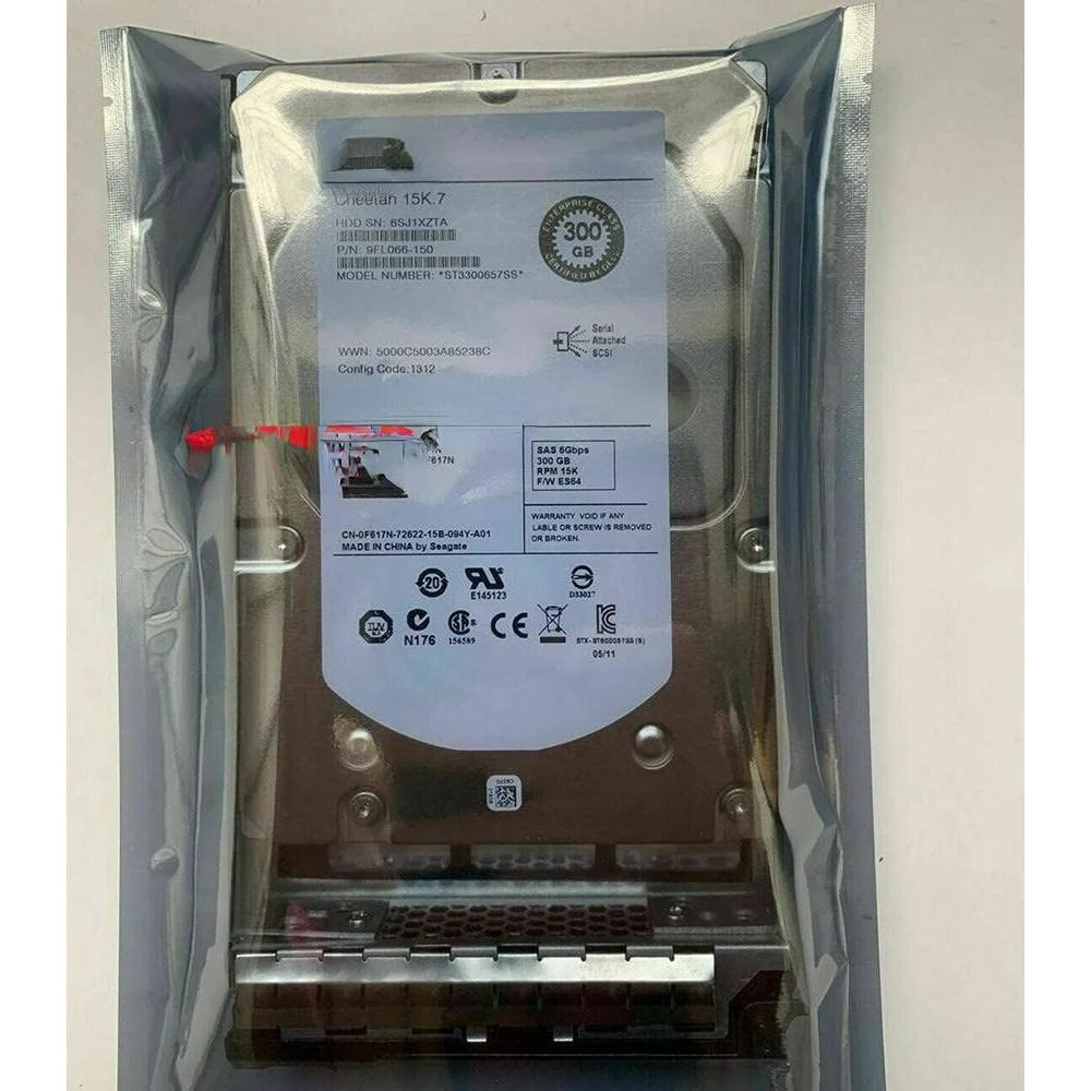 هارد دیسک 300G SAS 15K 3.5 اینچی سرورهای T410 T510 T610 T620 T630 هارد دیسک 300G SAS 15K 3.5 اینچی سرورهای T410 T510 T610 T620 T630