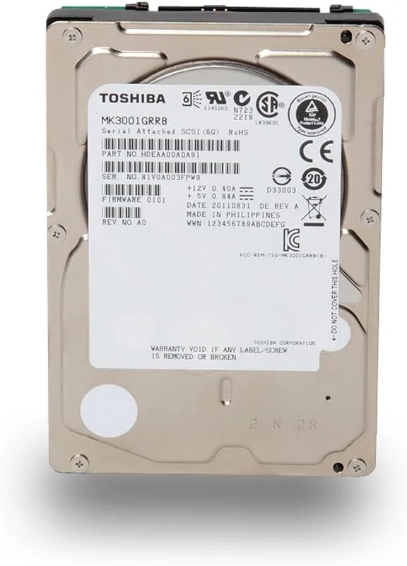 هارد درایو داخلی سازمانی توشیبا MK1401GRRB، ۲.۵ اینچ، ۱۴۷ گیگابایت، SAS ۶ گیگابیت بر ثانیه، ۱۵۰۰۰ دور در دقیقه، ۳۲ مگابایت هارد درایو داخلی سازمانی توشیبا MK1401GRRB، ۲.۵ اینچ، ۱۴۷ گیگابایت، SAS ۶ گیگابیت بر ثانیه، ۱۵۰۰۰ دور در دقیقه، ۳۲ مگابایت