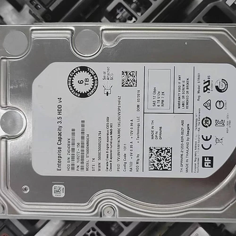 هارد دیسک سرور مدل ST6000NM0034 با مشخصات 0PRNR 0NWCC 6Gb 12G V4 6T SAS 3.5 اینچی هارد دیسک سرور مدل ST6000NM0034 با مشخصات 0PRNR 0NWCC 6Gb 12G V4 6T SAS 3.5 اینچی