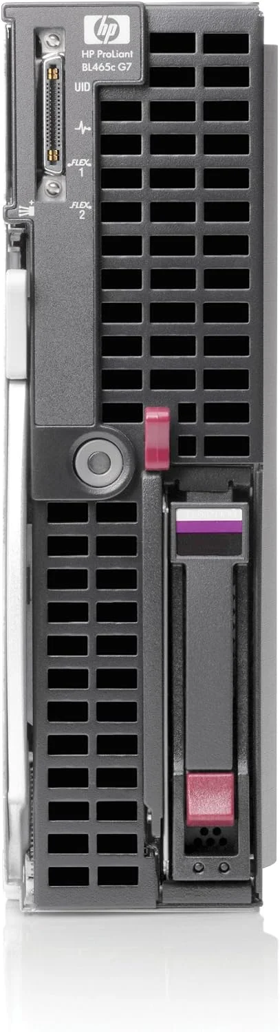 سرور HPE Proliant BL465C G7 6172 1P بازسازی شده، 518851-B21 (سرور بازسازی شده 8GB-R P410i/1GB FBWC Hot Plug 2 SFF)