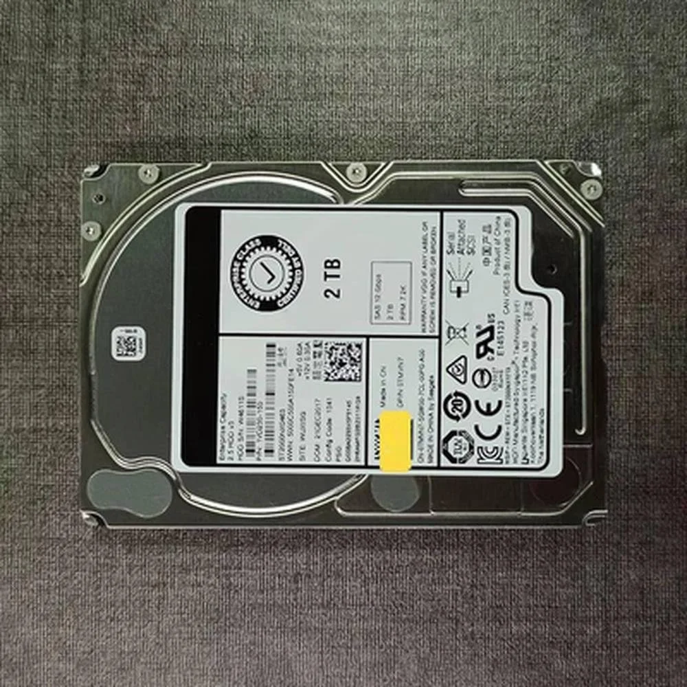 هارد دیسک سرور مدل ST2000NX0463 با شماره قطعه 0TMVN7، ظرفیت 2 ترابایت، SAS، سرعت 7.2K، سایز 2.5 اینچ و سرعت انتقال 12G هارد دیسک سرور مدل ST2000NX0463 با شماره قطعه 0TMVN7، ظرفیت 2 ترابایت، SAS، سرعت 7.2K، سایز 2.5 اینچ و سرعت انتقال 12G