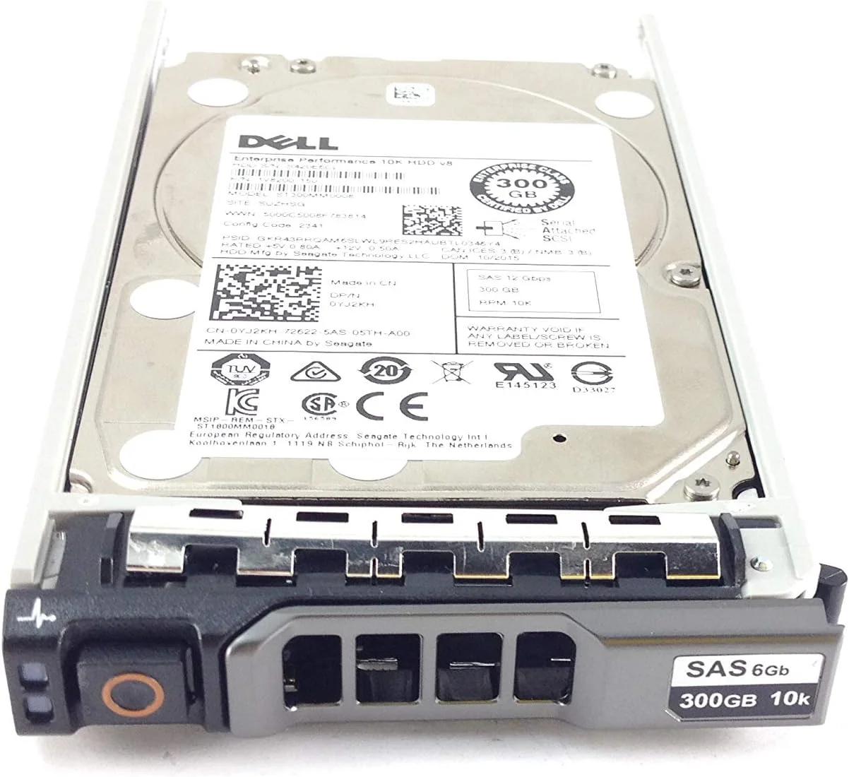 هارد درایو دل ST300MM0008 با ظرفیت 300 گیگابایت، سرعت 10K، رابط 12Gbps SAS و سایز 2.5 اینچ به همراه سینی PowerEdge هارد درایو دل ST300MM0008 با ظرفیت 300 گیگابایت، سرعت 10K، رابط 12Gbps SAS و سایز 2.5 اینچ به همراه سینی PowerEdge