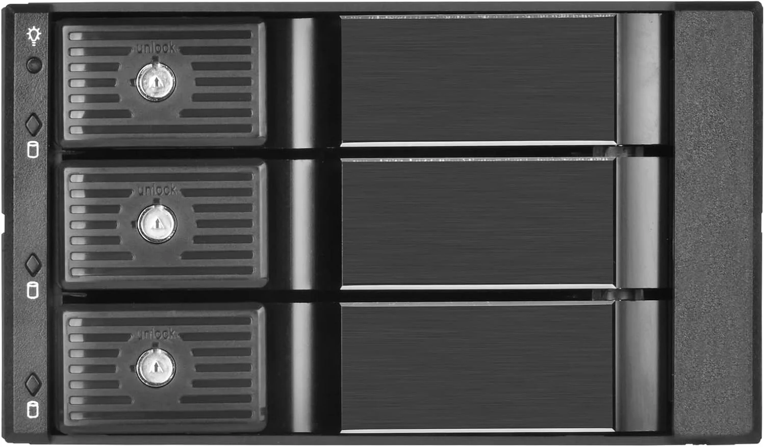 محفظه هارد درایو سیلورستون FS303-12G، دو جایگاه 5.25 اینچی به سه جایگاه 3.5 اینچی SAS-12G / SATA 6Gbit/s با قابلیت تعویض سریع، مدل SST-FS303B-12G محفظه هارد درایو سیلورستون FS303-12G، دو جایگاه 5.25 اینچی به سه جایگاه 3.5 اینچی SAS-12G / SATA 6Gbit/s با قابلیت تعویض سریع، مدل SST-FS303B-12G