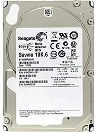 هارد دیسک سیگیت ST600MM0006 با ظرفیت 600 گیگابایت، سرعت 10000 دور در دقیقه، سایز 2.5 اینچ، 64 مگابایت حافظه کش و رابط SAS-6GB/s (بازسازی شده)