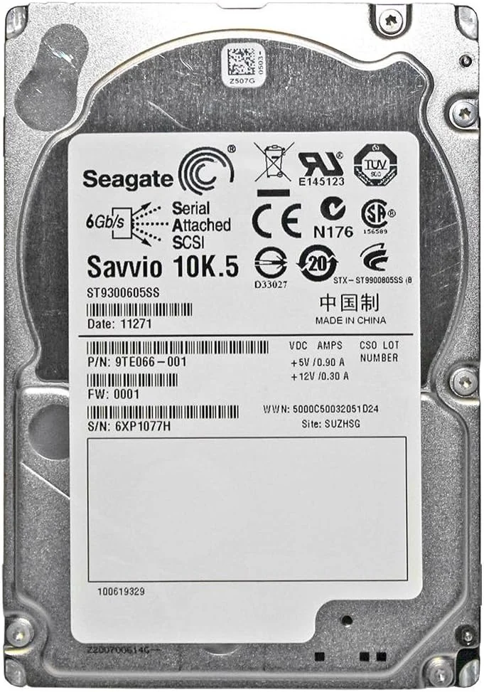 هارد درایو سیگیت Savvio با ظرفیت 300 گیگابایت، سرعت 10K و رابط SAS 6GB/S هارد درایو سیگیت Savvio با ظرفیت 300 گیگابایت، سرعت 10K و رابط SAS 6GB/S