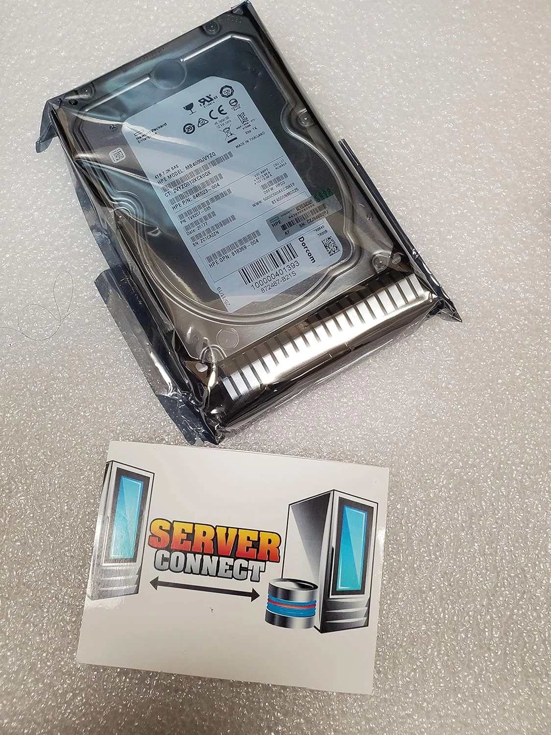 هارد درایو 4 ترابایتی اچ پی ای، 12G، میان رده، 7.2K، LFF، SAS مدل MB4000JVYZQ هارد درایو 4 ترابایتی اچ پی ای، 12G، میان رده، 7.2K، LFF، SAS مدل MB4000JVYZQ