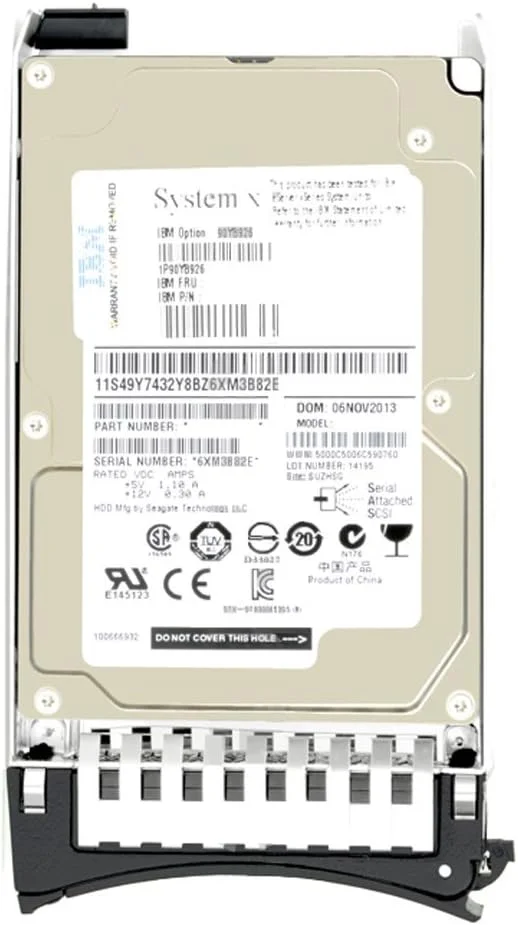 هارد درایو IBM 42D0677 - 146GB 2.5" SAS 15K 6Gb/s Slim-HS (بازسازی شده)