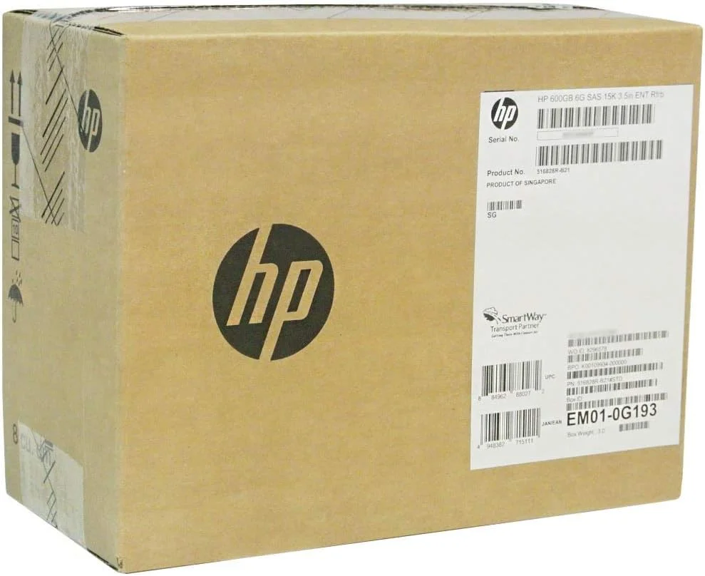هارد درایو 600 گیگابایتی اچ پی SAS 6G 15K 3.5 اینچی LFF با قابلیت اتصال سریع مدل 517354-001 (بازسازی شده) هارد درایو 600 گیگابایتی اچ پی SAS 6G 15K 3.5 اینچی LFF با قابلیت اتصال سریع مدل 517354-001 (بازسازی شده)