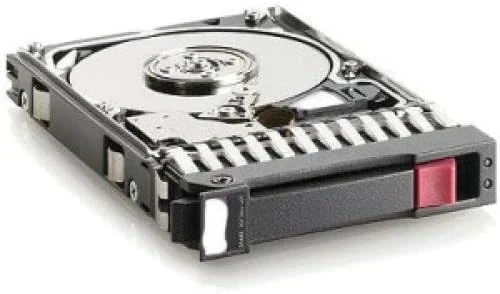 هارد دیسک داخلی 146 گیگابایتی اچ پی با سرعت 15000 دور در دقیقه و رابط SAS 6G و فرم فاکتور 2.5 اینچی