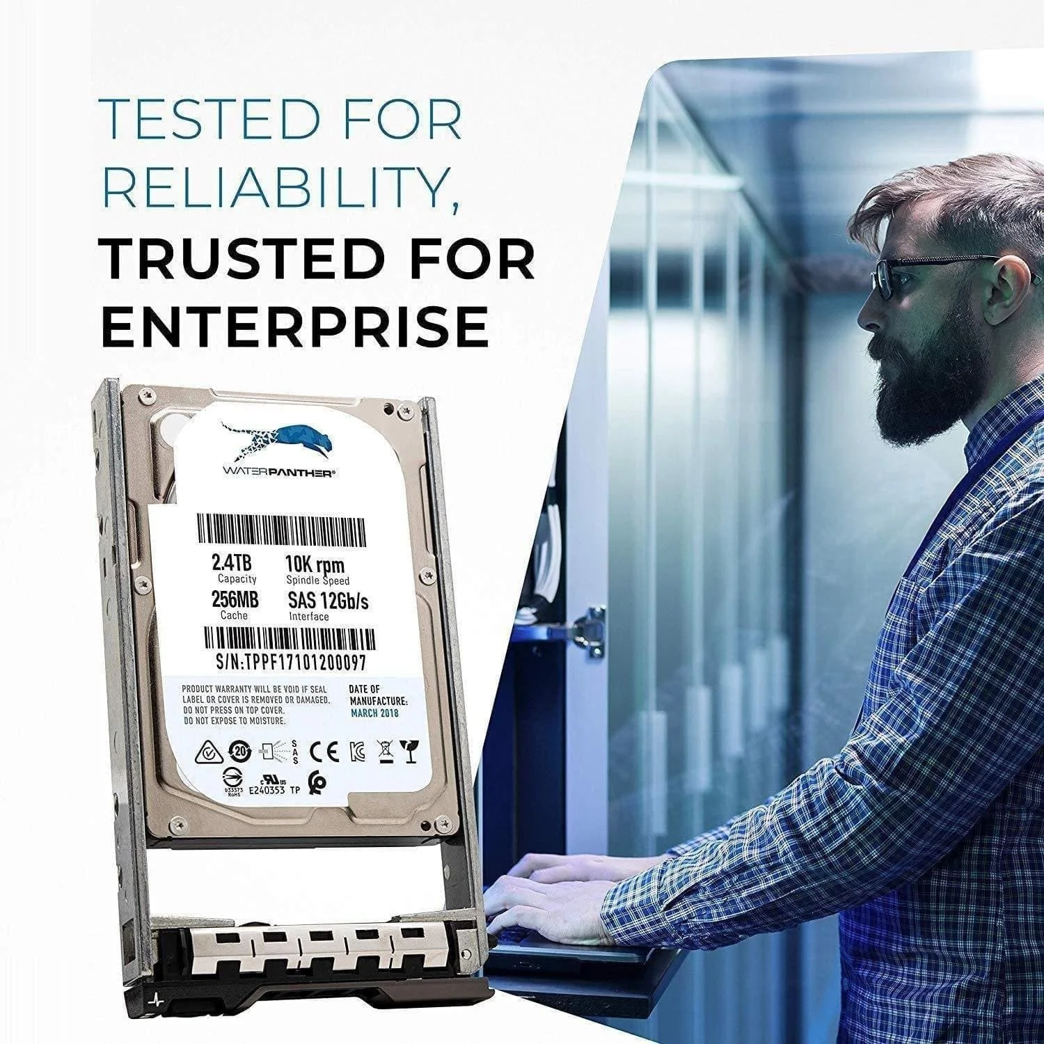 هارد دیسک ۲.۴ ترابایتی ۱۰K SAS 12G 2.5 اینچی با ۲۵۶ مگابایت حافظه کش برای سرورها | هارد درایو سازمانی در سینی G13 | سازگار با PE Rack Tower Blades 400-AUQX 400-AVBX W9MNK 0W9MNK هارد دیسک ۲.۴ ترابایتی ۱۰K SAS 12G 2.5 اینچی با ۲۵۶ مگابایت حافظه کش برای سرورها | هارد درایو سازمانی در سینی G13 | سازگار با PE Rack Tower Blades 400-AUQX 400-AVBX W9MNK 0W9MNK