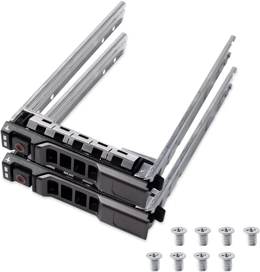 بسته 2 عددی سینی هارد درایو 2.5 اینچی G176J G281D KG7NR سازگار با سرورهای Dell R610 R710 R620 R720 R630 R730 R730XD R810 R910 T310 T410 T610 T710 PowerEdge SAS SATA HDD بسته 2 عددی سینی هارد درایو 2.5 اینچی G176J G281D KG7NR سازگار با سرورهای Dell R610 R710 R620 R720 R630 R730 R730XD R810 R910 T310 T410 T610 T710 PowerEdge SAS SATA HDD