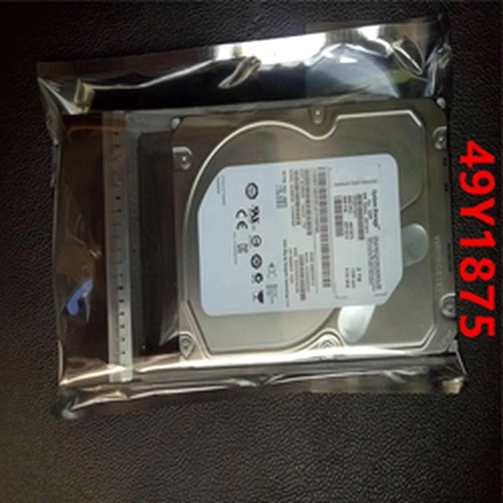 هارد دیسک 2 ترابایتی 3.5 اینچی SAS 6 گیگابیت بر ثانیه 64 مگابایتی 7200 دور در دقیقه برای هارد دیسک داخلی سرور مدل های DS3500 DS351 و 49Y1871 49Y1875