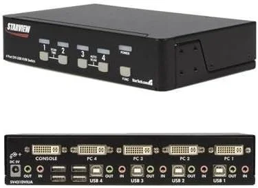 سوئیچ KVM چهار پورت USB