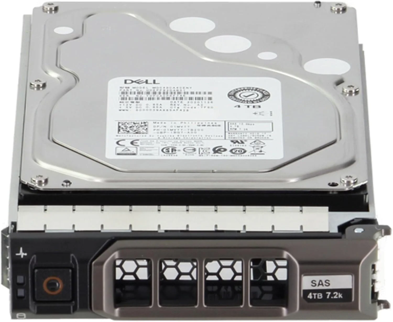 هارد دیسک 4 ترابایتی Dell 7.2K 12Gbps NL SAS 3.5 اینچی (1MVTT) (بازسازی شده) هارد دیسک 4 ترابایتی Dell 7.2K 12Gbps NL SAS 3.5 اینچی (1MVTT) (بازسازی شده)