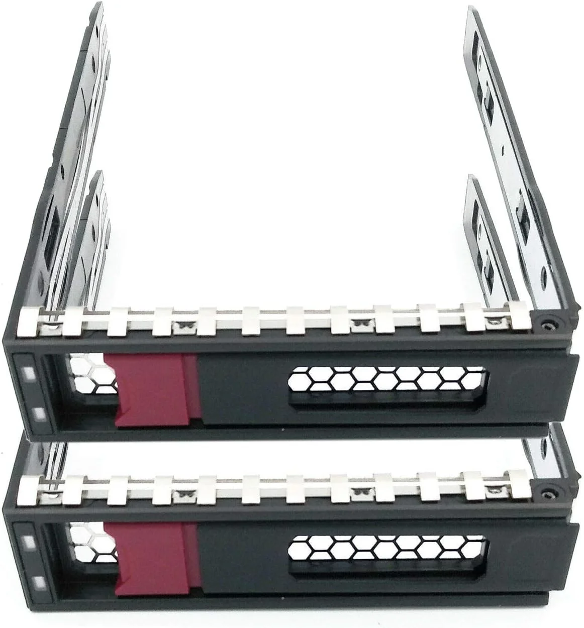 دو عدد سینی هارد دیسک 3.5 اینچی LFF SAS SATA مدل 774026-001 مناسب برای HP ProLiant ML350 ML110 DL325 G10 Gen10 دو عدد سینی هارد دیسک 3.5 اینچی LFF SAS SATA مدل 774026-001 مناسب برای HP ProLiant ML350 ML110 DL325 G10 Gen10