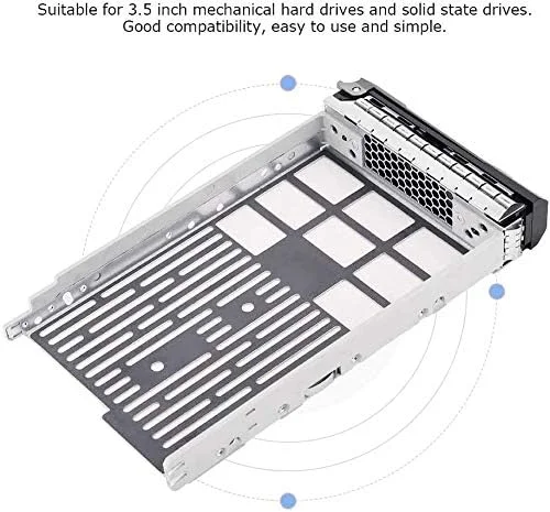 محفظه سینی هارد دیسک 3.5 اینچی SAS SATA سازگار با DELL PowerEdge R310 R320 R410 R415 R510 R515 R610 R710 T610 T710 KG1CH F238F (KG1CH-2PCS) محفظه سینی هارد دیسک 3.5 اینچی SAS SATA سازگار با DELL PowerEdge R310 R320 R410 R415 R510 R515 R610 R710 T610 T710 KG1CH F238F (KG1CH-2PCS)