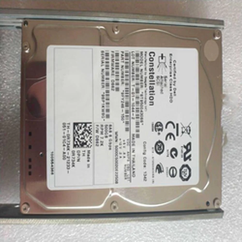 هارد دیسک 500 گیگابایتی 2.5 اینچی SAS با سرعت 6 گیگابیت بر ثانیه، 64 مگابایت حافظه کش و سرعت 7200 دور در دقیقه، مناسب برای هارد دیسک داخلی سرور، مدل R734K 0R734K ST9500430SS هارد دیسک 500 گیگابایتی 2.5 اینچی SAS با سرعت 6 گیگابیت بر ثانیه، 64 مگابایت حافظه کش و سرعت 7200 دور در دقیقه، مناسب برای هارد دیسک داخلی سرور، مدل R734K 0R734K ST9500430SS