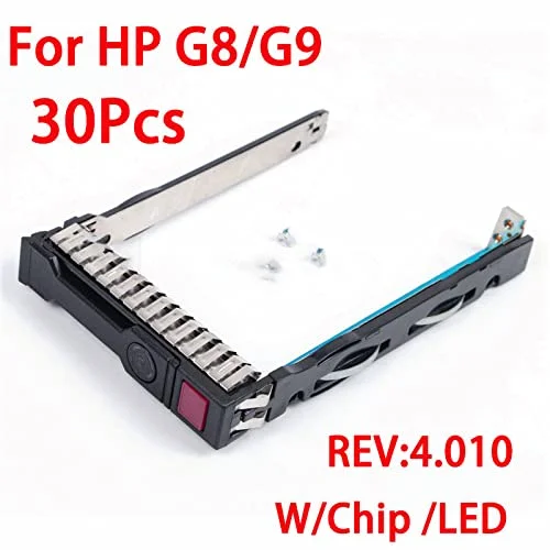30 عدد براکت محفظه هارد دیسک 2.5 اینچی SAS SATA برای سرورهای HP Gen8/G9 DL380 DL360 DL160 DL385 G8/Gen9 2.5 اینچی مدل 651687-001 REV:4.010 30 عدد براکت محفظه هارد دیسک 2.5 اینچی SAS SATA برای سرورهای HP Gen8/G9 DL380 DL360 DL160 DL385 G8/Gen9 2.5 اینچی مدل 651687-001 REV:4.010