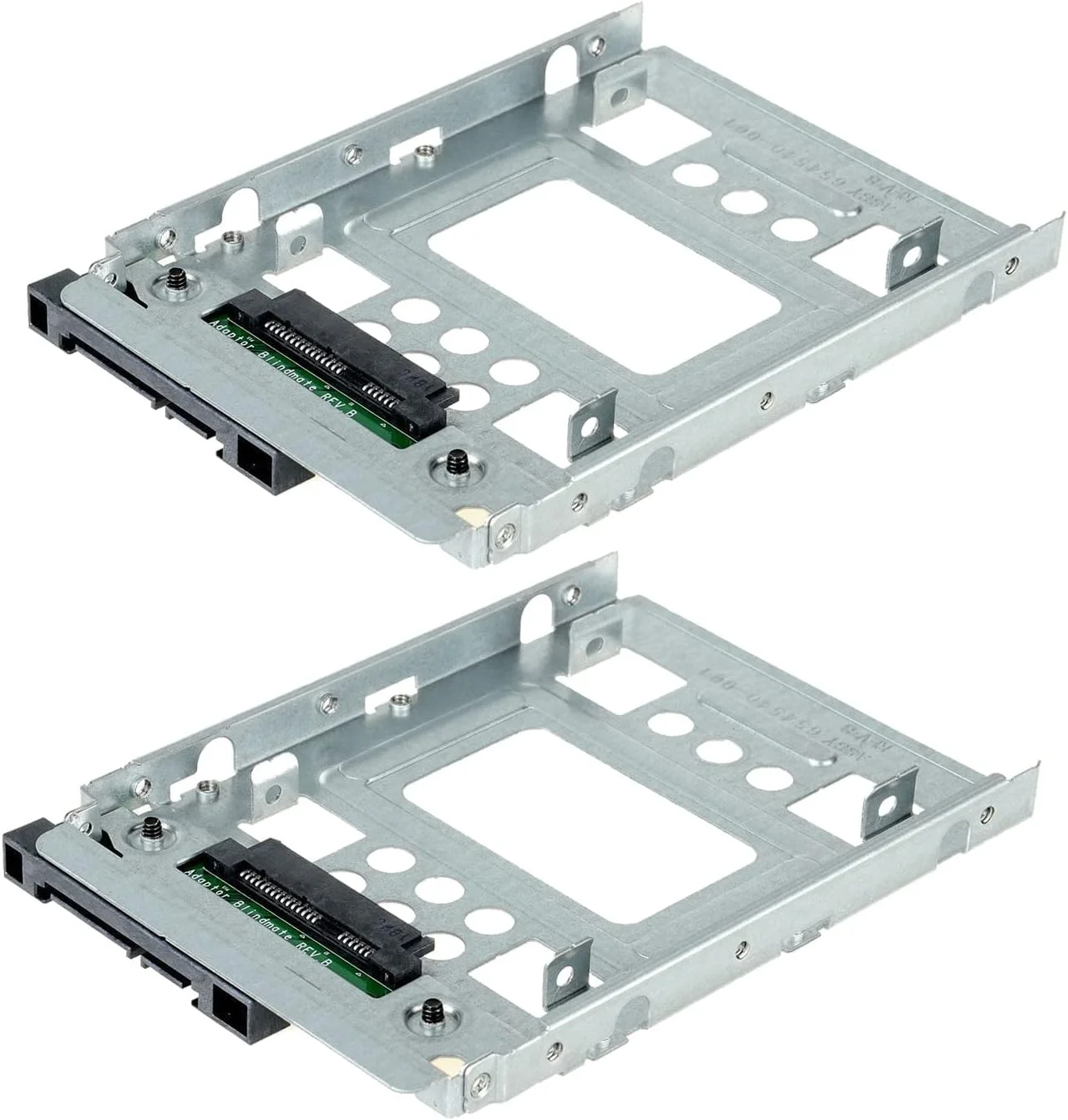 تبدیل کننده 2.5 اینچی SAS SATA SSD HDD به 3.5 اینچی BOWONG مدل 654540-001 به همراه پیچ تبدیل کننده 2.5 اینچی SAS SATA SSD HDD به 3.5 اینچی BOWONG مدل 654540-001 به همراه پیچ