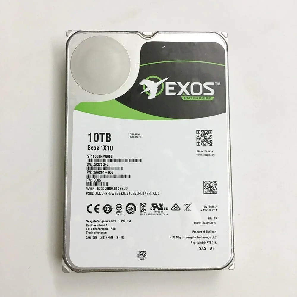 هارد درایو سرور 10 ترابایتی SAS دل R730 R430 R630 ST10000NM0096، اندازه 3.5 اینچ هارد درایو سرور 10 ترابایتی SAS دل R730 R430 R630 ST10000NM0096، اندازه 3.5 اینچ