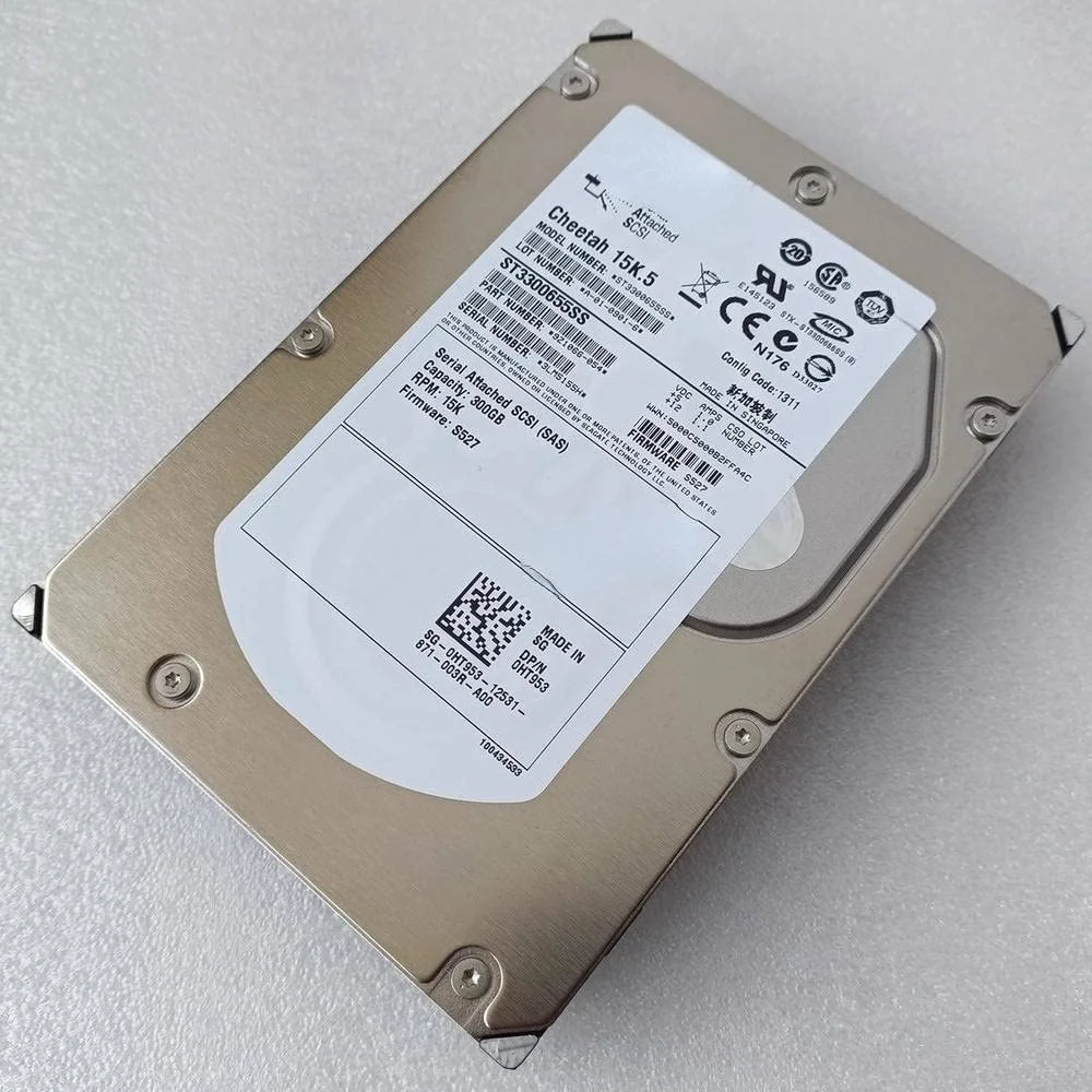 هارد دیسک سرور 3.5 اینچی SAS مدل 0HT953 0WR712 ST3300655SS با ظرفیت 300 گیگابایت و سرعت 15K.5 هارد دیسک سرور 3.5 اینچی SAS مدل 0HT953 0WR712 ST3300655SS با ظرفیت 300 گیگابایت و سرعت 15K.5