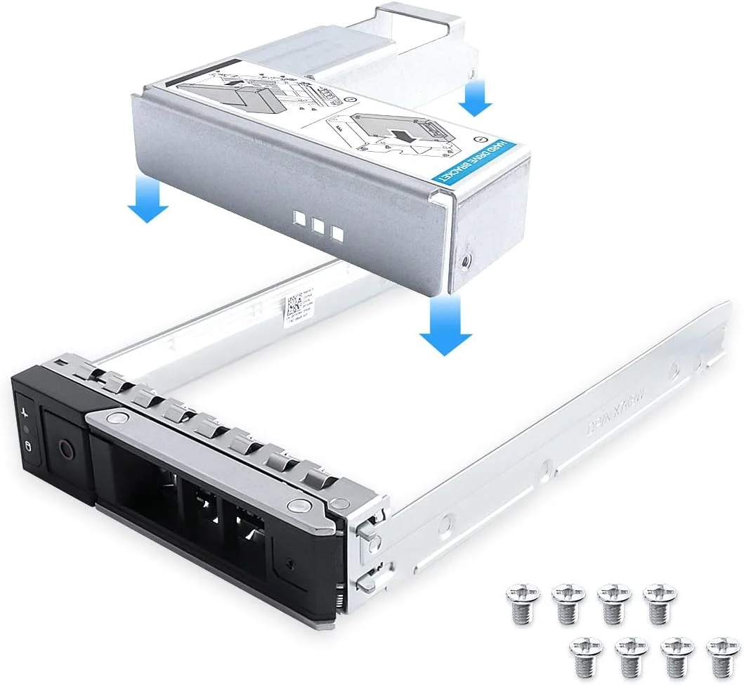 سینی هارد دیسک 3.5 اینچی X7K8W 0X7K8W SAS SATA سازگار با سرورهای Dell PowerEdge نسل 14 مدل های R640 R740 R740xd R840 R940 R440 R540 (شامل 1 عدد سینی هارد 3.5 اینچی + براکت تبدیل 2.5 اینچی) سینی هارد دیسک 3.5 اینچی X7K8W 0X7K8W SAS SATA سازگار با سرورهای Dell PowerEdge نسل 14 مدل های R640 R740 R740xd R840 R940 R440 R540 (شامل 1 عدد سینی هارد 3.5 اینچی + براکت تبدیل 2.5 اینچی)