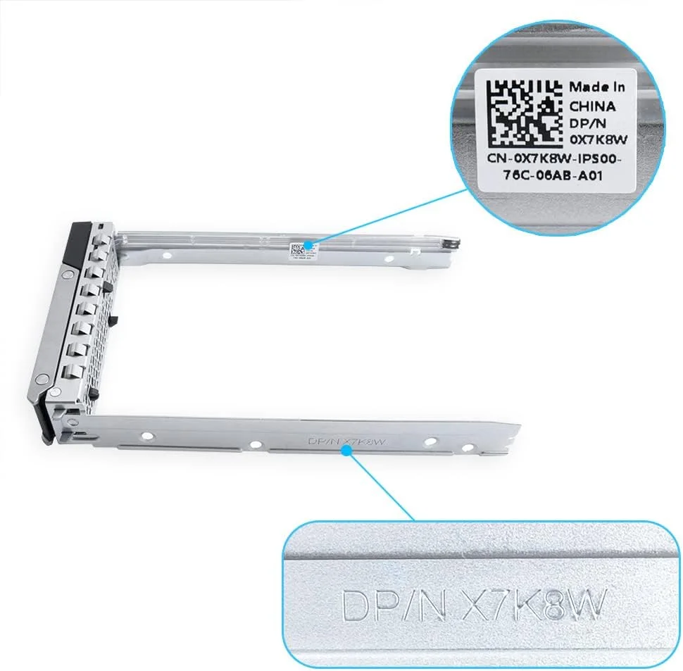 سینی هارد دیسک 3.5 اینچی X7K8W 0X7K8W SAS SATA سازگار با سرورهای Dell PowerEdge نسل 14 مدل های R640 R740 R740xd R840 R940 R440 R540 (2 عدد سینی هارد 3.5 اینچی) سینی هارد دیسک 3.5 اینچی X7K8W 0X7K8W SAS SATA سازگار با سرورهای Dell PowerEdge نسل 14 مدل های R640 R740 R740xd R840 R940 R440 R540 (2 عدد سینی هارد 3.5 اینچی)