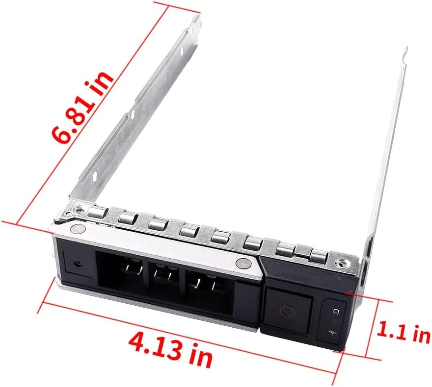 سینی هارد دیسک 3.5 اینچی X7K8W 0X7K8W SAS SATA سازگار با سرورهای Dell PowerEdge نسل 14 مدل های R640 R740 R740xd R840 R940 R440 R540 (2 عدد سینی هارد 3.5 اینچی) سینی هارد دیسک 3.5 اینچی X7K8W 0X7K8W SAS SATA سازگار با سرورهای Dell PowerEdge نسل 14 مدل های R640 R740 R740xd R840 R940 R440 R540 (2 عدد سینی هارد 3.5 اینچی)