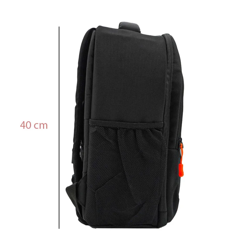 کوله پشتی بنرو مدل BS-4030، ترکیبی از مشکی و نارنجی