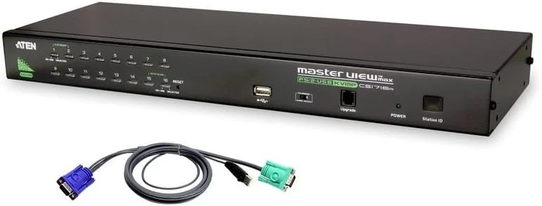 آتن CS1716AUKIT CS1716A با 16 کابل USB KVM (مشکی)