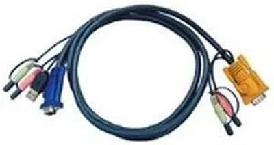 کابل KVM با صدا آتن مدل 2L5303U طول 3 متر